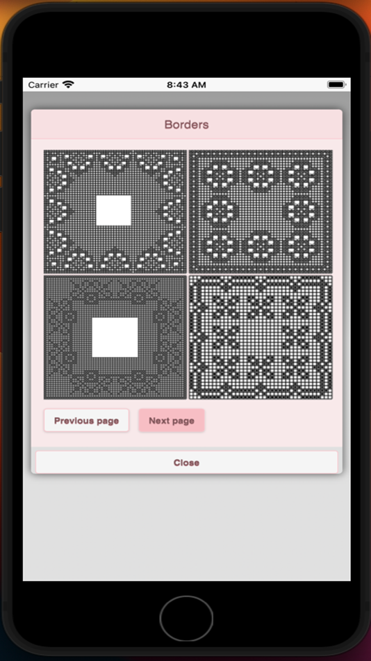 #5. Filet Crochet Pattern Creator (iOS) By: Sand Castle Designs, Inc