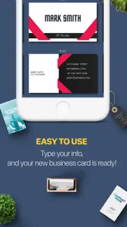 ai business card maker creator айфон картинки 3