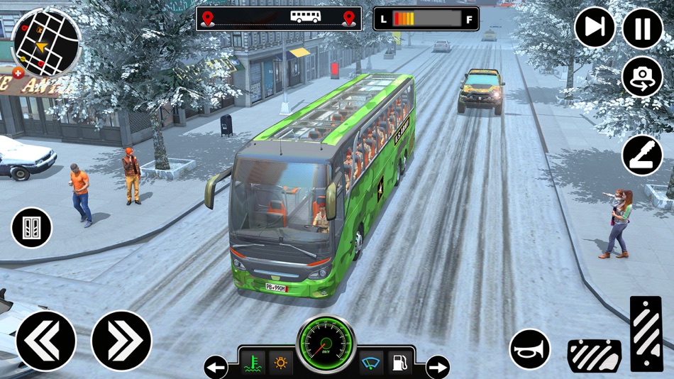 #5. Army Bus Driving Games 3D (iOS) By: Najam ul Hassan