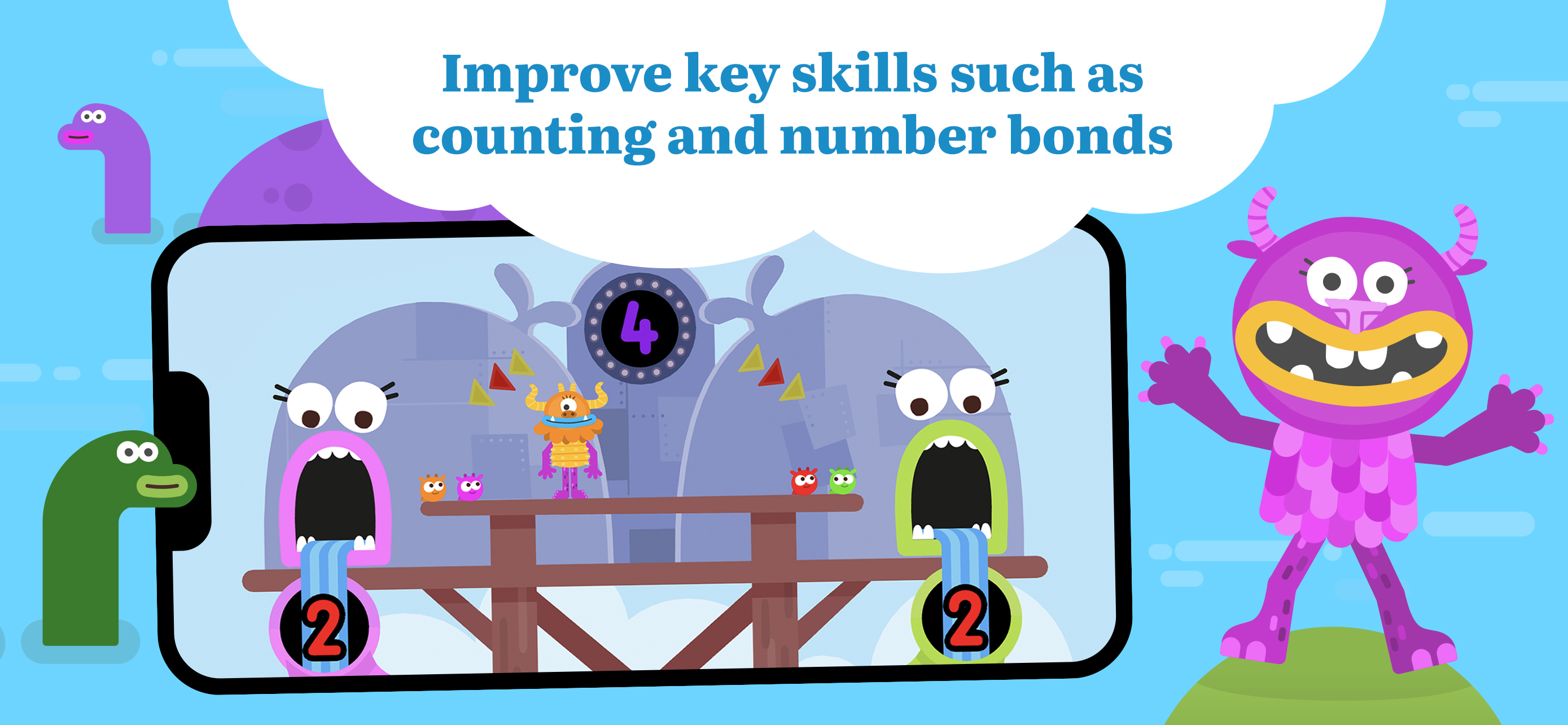 Maths: Teach Monster Numbers