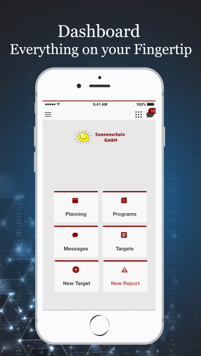 ontarget management app screenshot 3