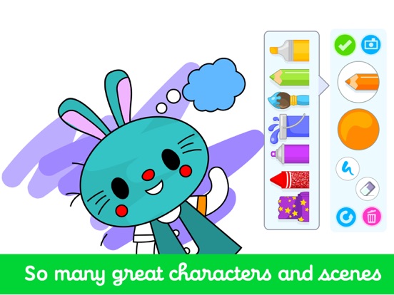 Kids Coloring Game For Toddler iPad screenshot 5 - Education app