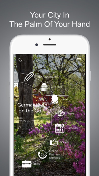 Germantown on the Go iPhone screenshot