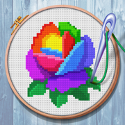 Ausmalen - Magic Cross-Stitch