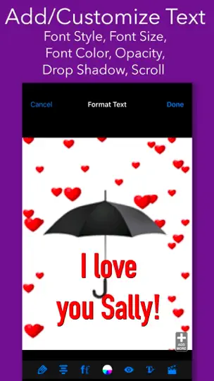 Captura de pantalla de Fun Animations - MMS Texting en iPhone 5
