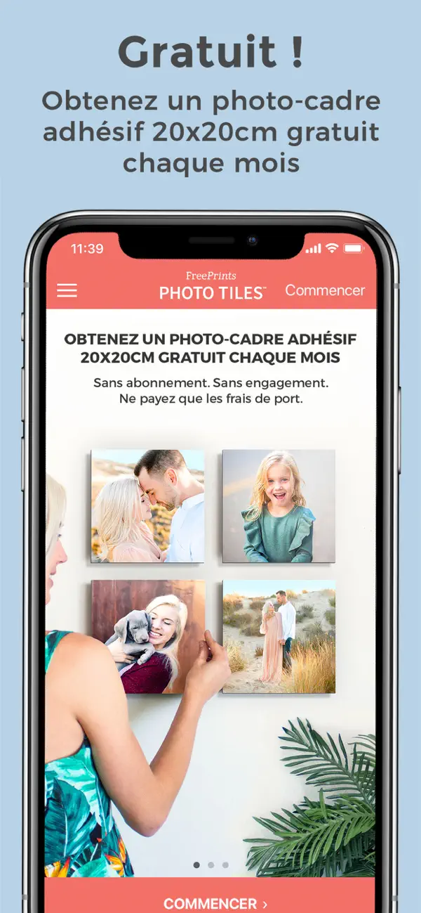 Screenshot #1 pour FreePrints Photo-Cadres