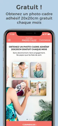 Capture d'écran de FreePrints Photo-Cadres sur iPhone 1