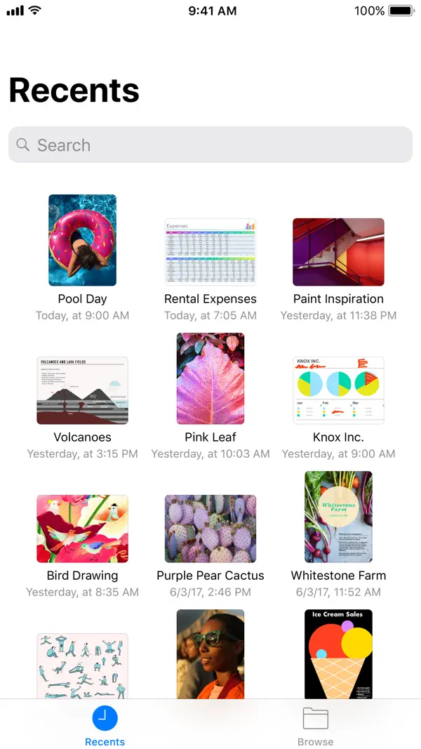 Dateien Screenshot 1