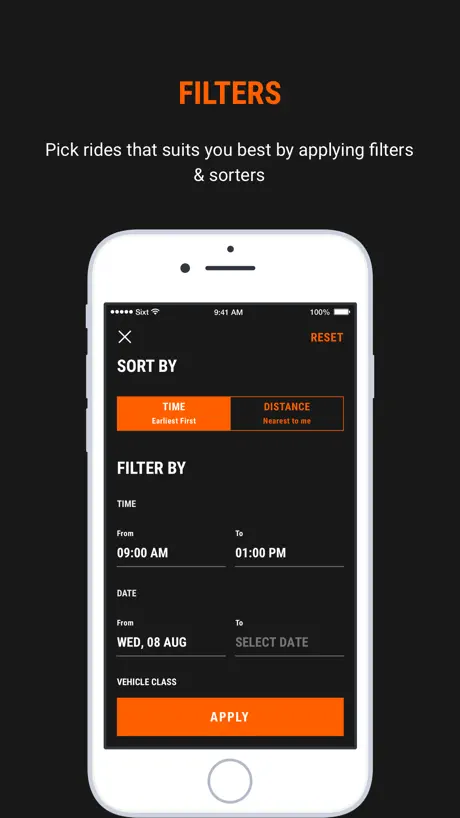 SX - Driver App