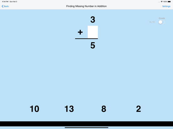 Screenshot #5 pour Find Missing Number Addition