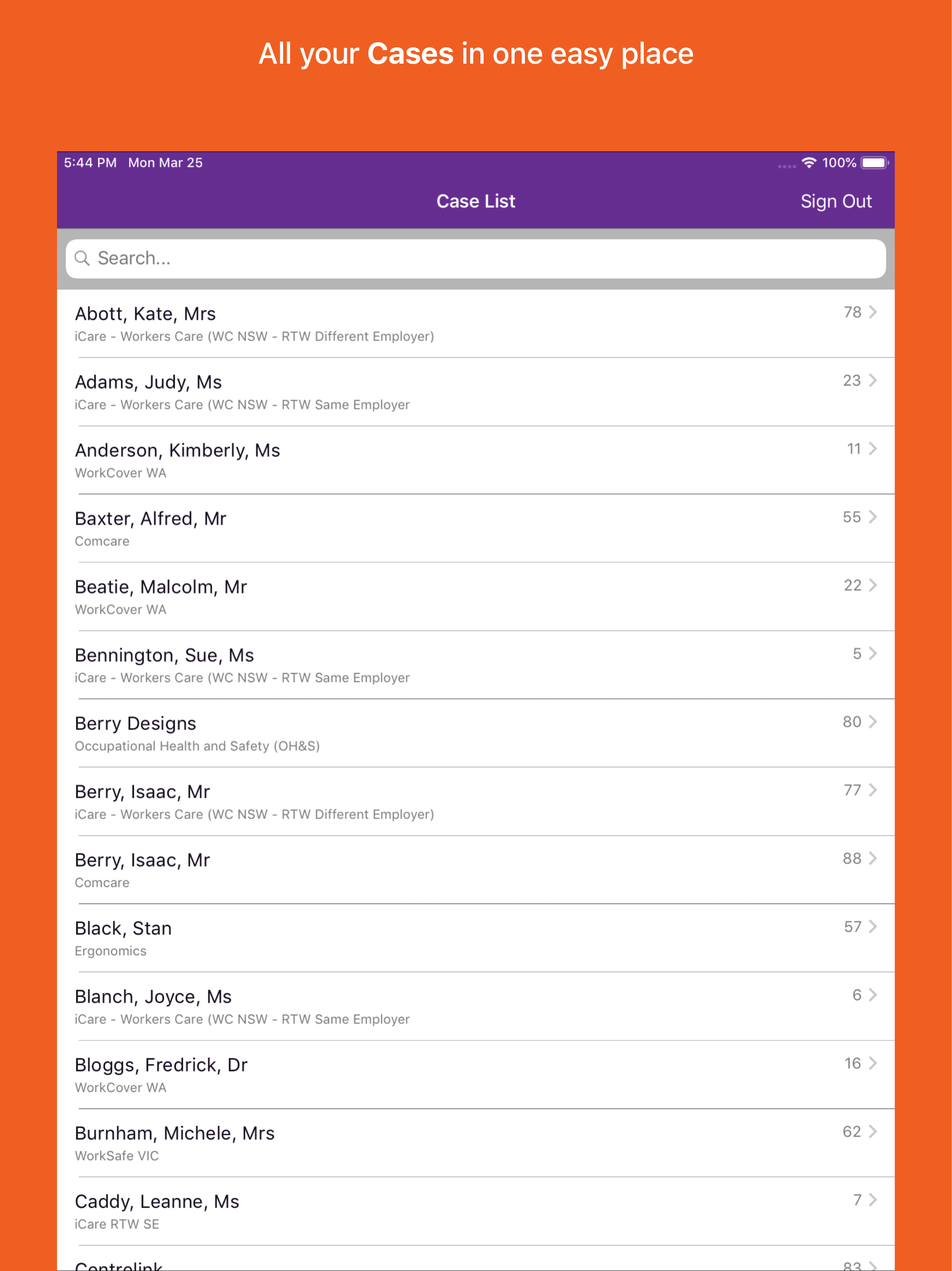 Case Manager screenshot 9
