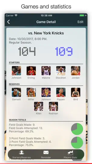 Screenshot von Assistant Coach auf dem iPhone 5