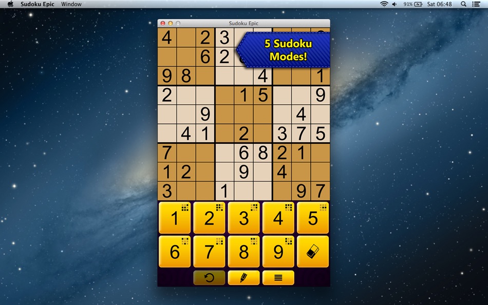 #1. Sudoku Epic (macOS) 由: Kristanix AS