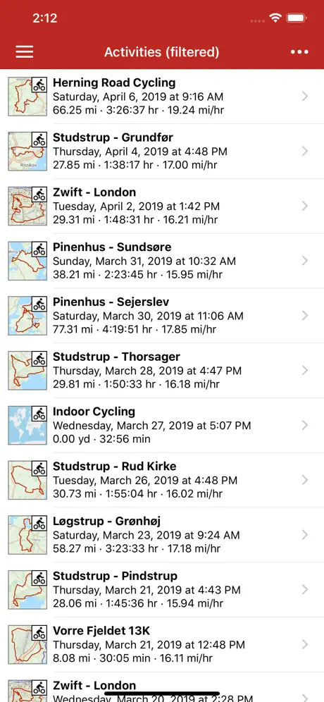 RunGap - Workout Data Manager