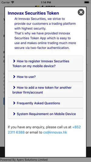 Innovax 2FA screenshot 3