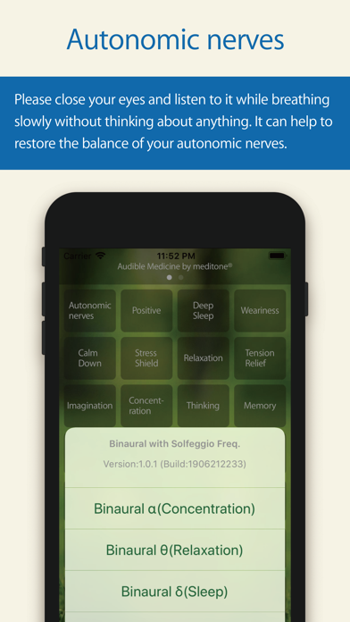 meditone® Vert Screenshot