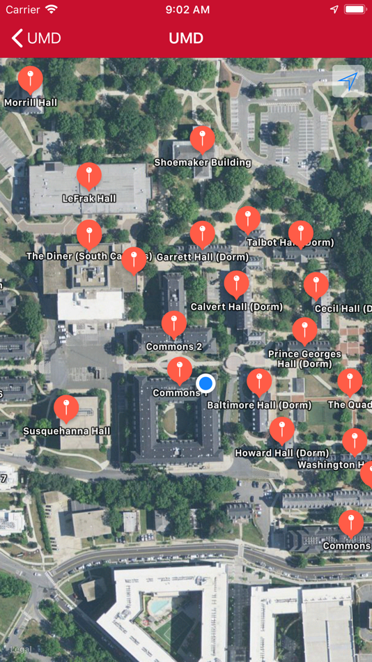#4. Campus Maps (iOS) 由: Vik