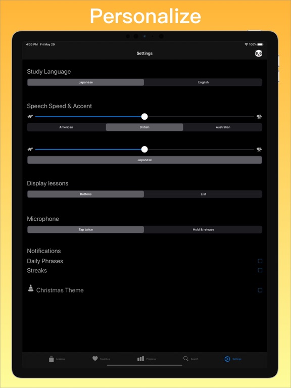 Learn Japanese + iPad screenshot 7 - Education app