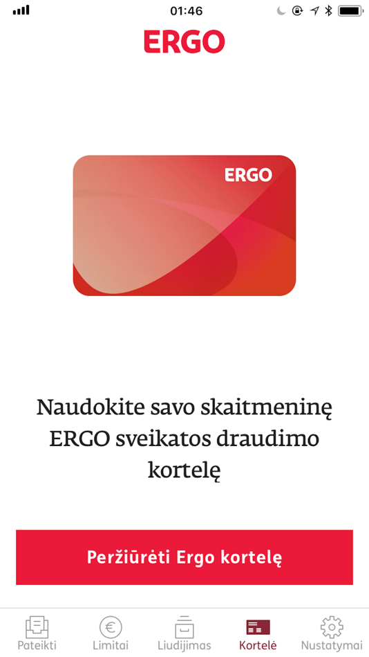 #5. ERGO Lietuva (iOS) Podle: ERGO Insurance SE Latvijas filiāle
