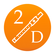 2D 长笛教程 - 指法