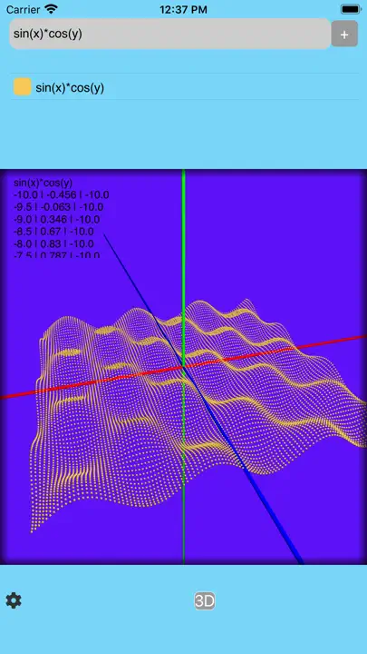 Graph iPhone-skjermbilde 1