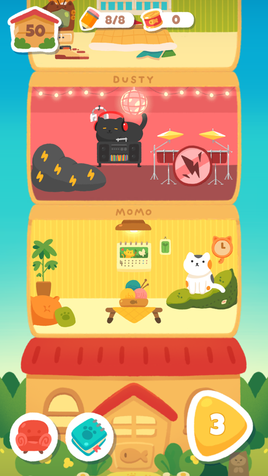 #7. Meow Tower - Nonogram Puzzle (iOS) Bởi: HyperBeard Inc.