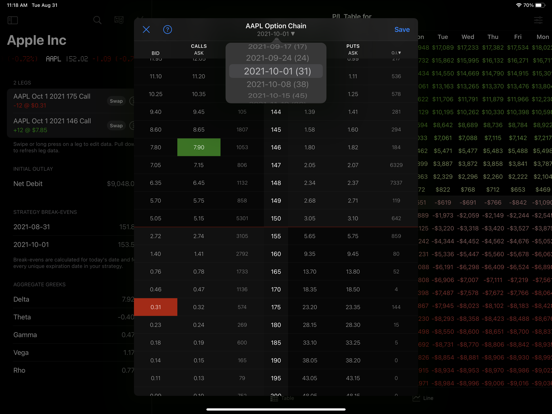 Screenshot #5 pour OptionsKit: Profit Calculator