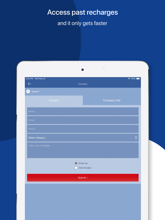MobileRecharge: Top up mobiles iPad screenshot 7 - Utilities app
