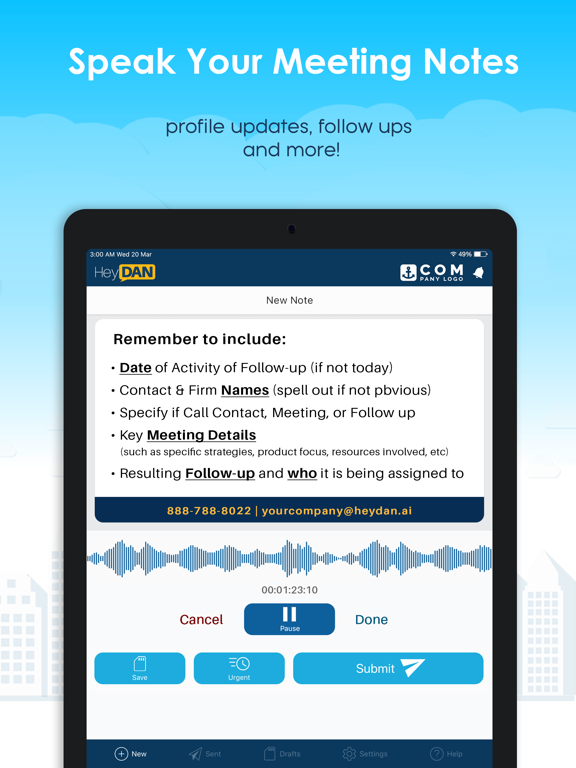 Screenshot #5 pour Hey DAN (formerly Dial-A-Note)