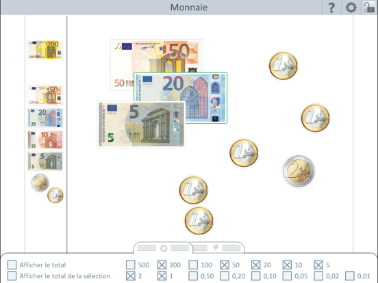 Screenshot #5 pour École :  La monnaie