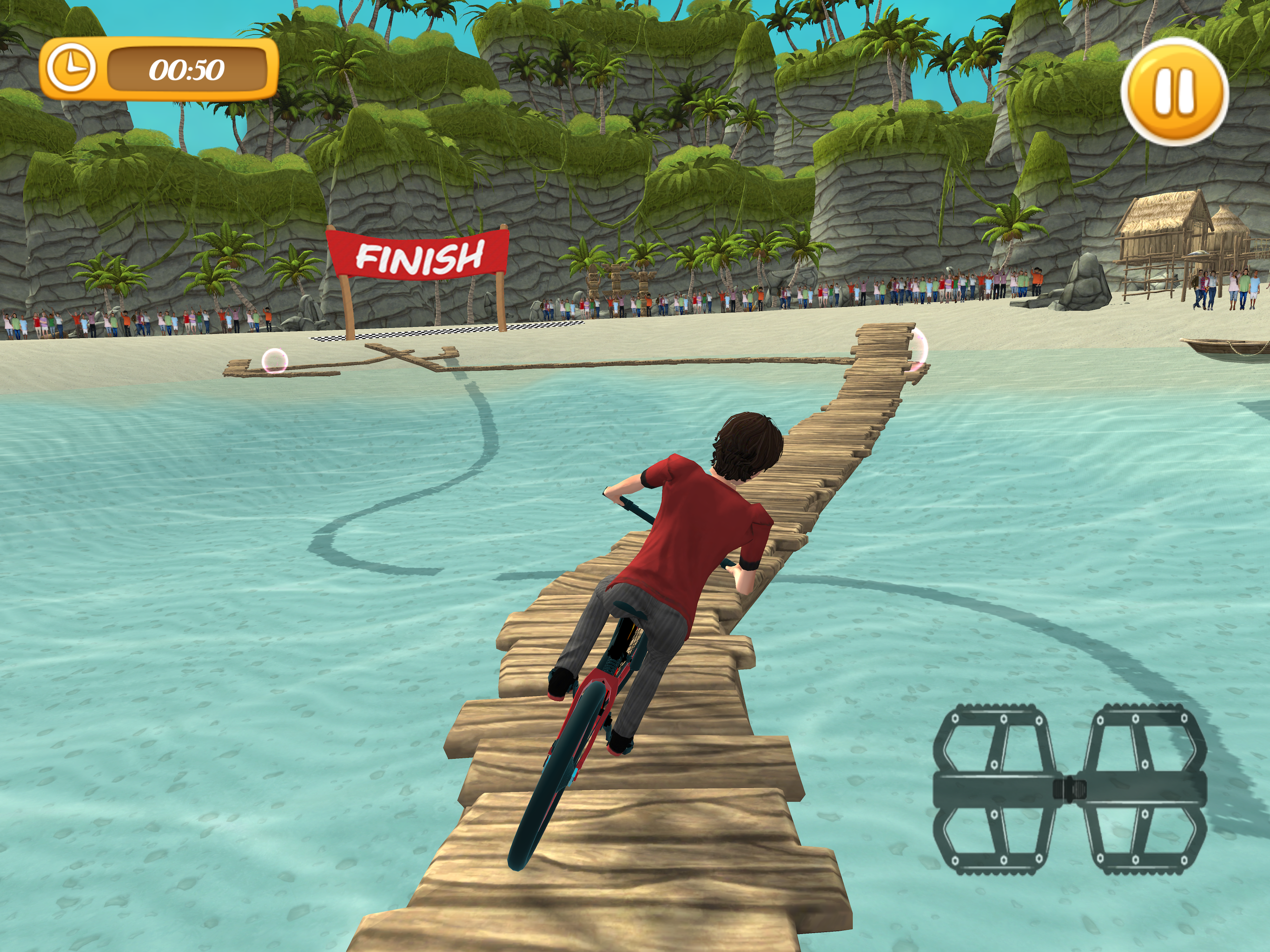 Freestyle BMX Bike Balancing