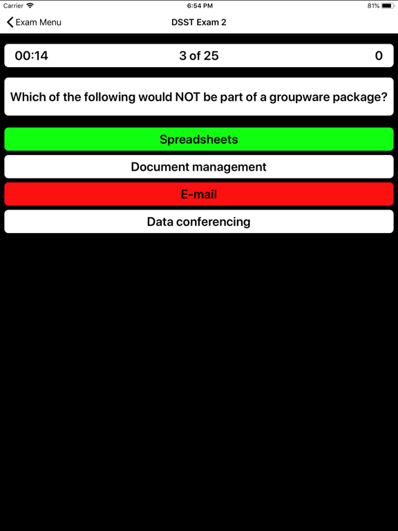 Screenshot #4 pour DSST Information Systems Prep