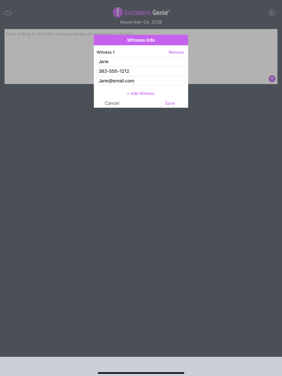Screenshot #6 pour Incident Genie