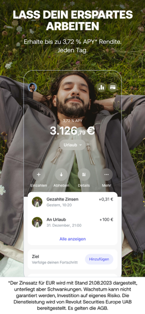 ‎Revolut: Die Finanz-Super-App Screenshot