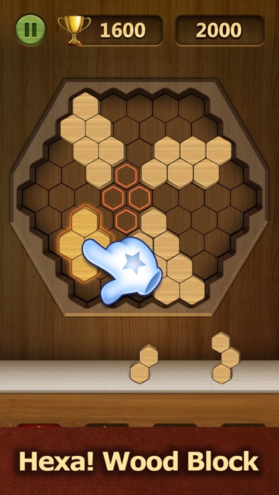 Wood Block Puzzle - Hexa Blast Screenshot