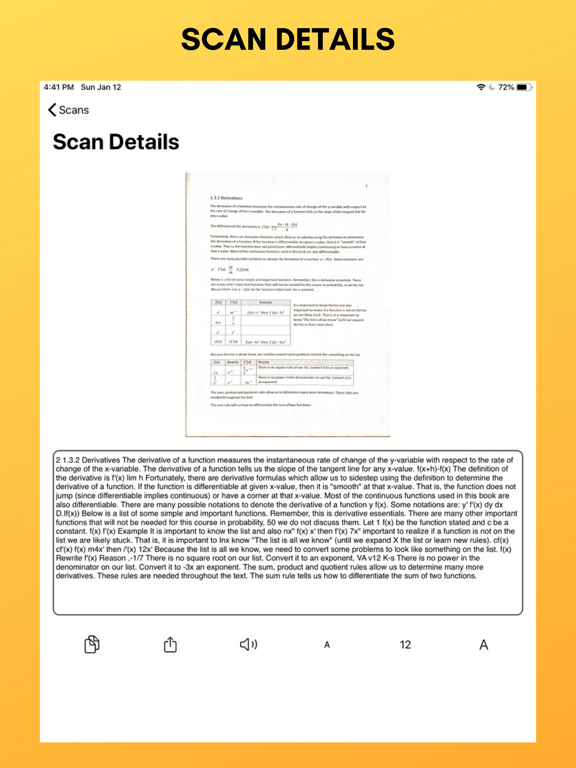 Text Scanner - Scan and Save iPad screenshot 5 - Productivity app