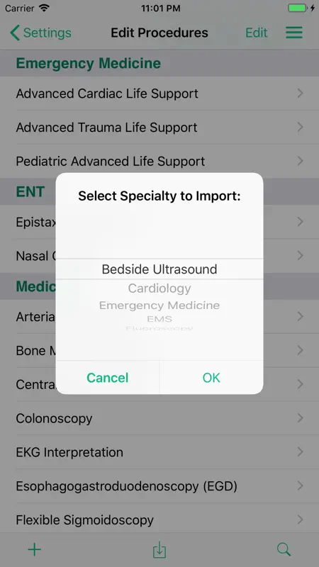 Procedure Log screenshot 4 of 9