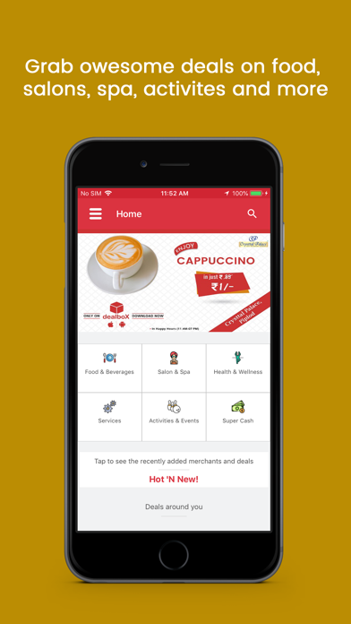 Screenshot #1 pour Dealbox - Deals near you