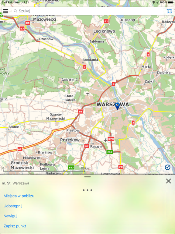 Geoportal Mobile iPad screenshot 4