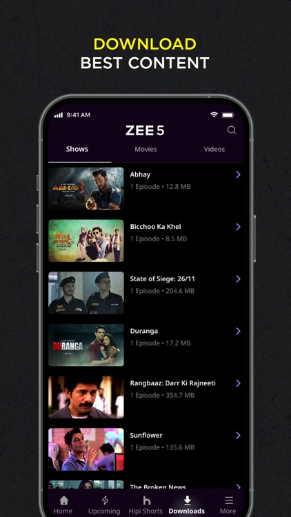 ZEE5 Movies, Web Series, Shows screenshot-6