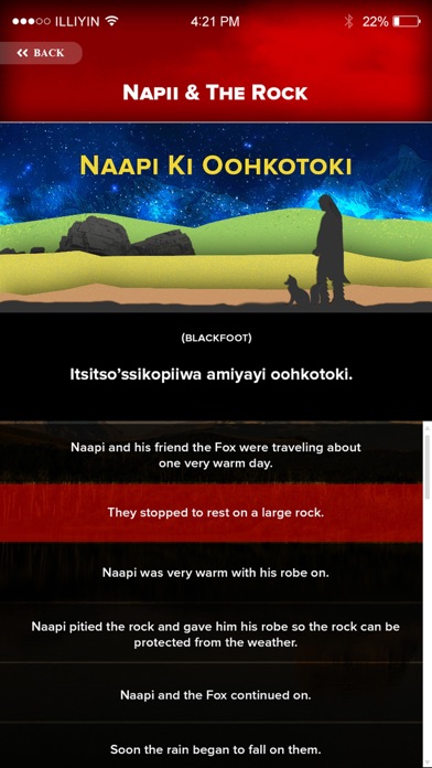 Piikani Paitapiiyssin iPhone screenshot 7 - Education app