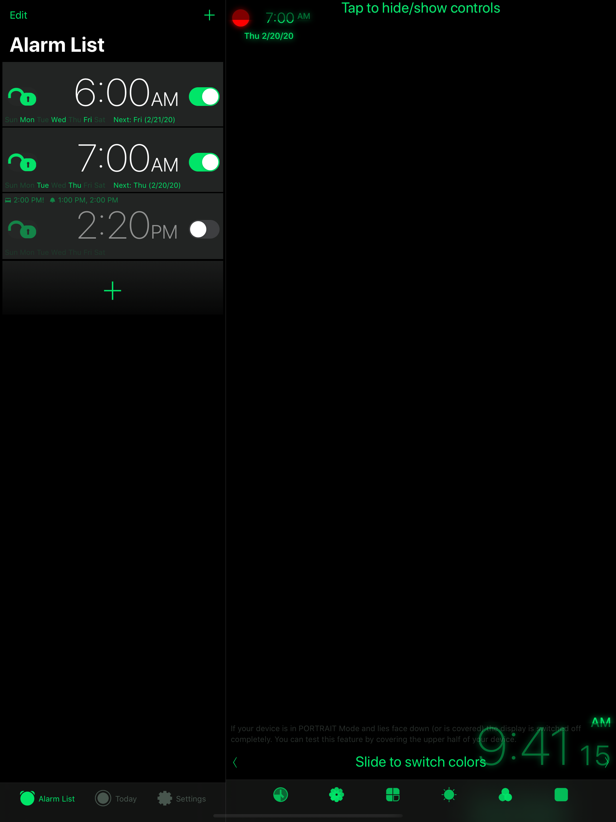 Motion Alarm Clock screenshot 6