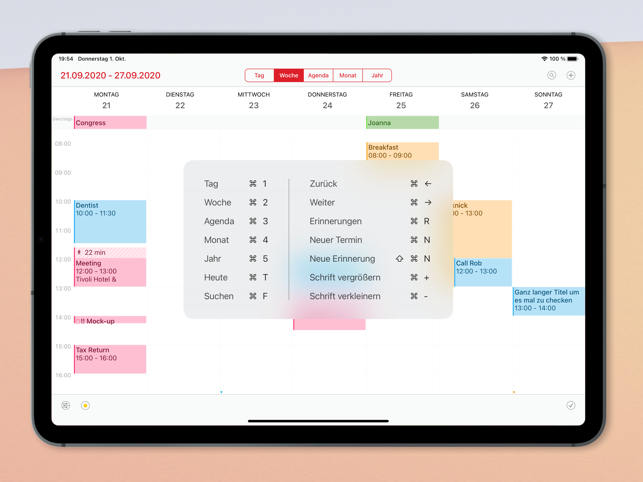 ‎Calendar 366: Termine & To-Dos Screenshot