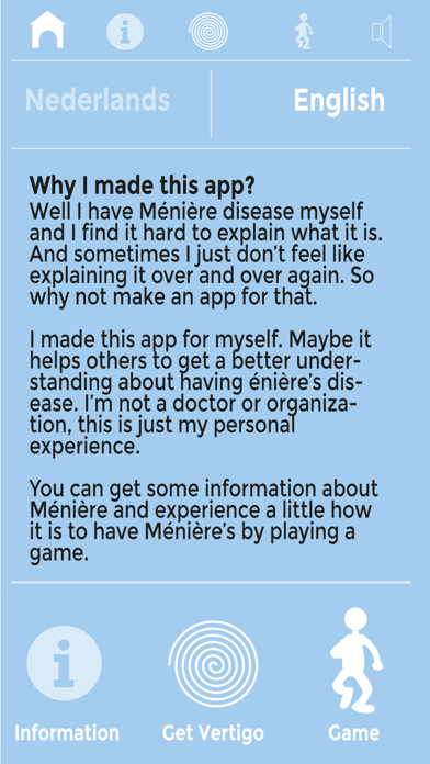 Screenshot #2 pour my Mèniére's