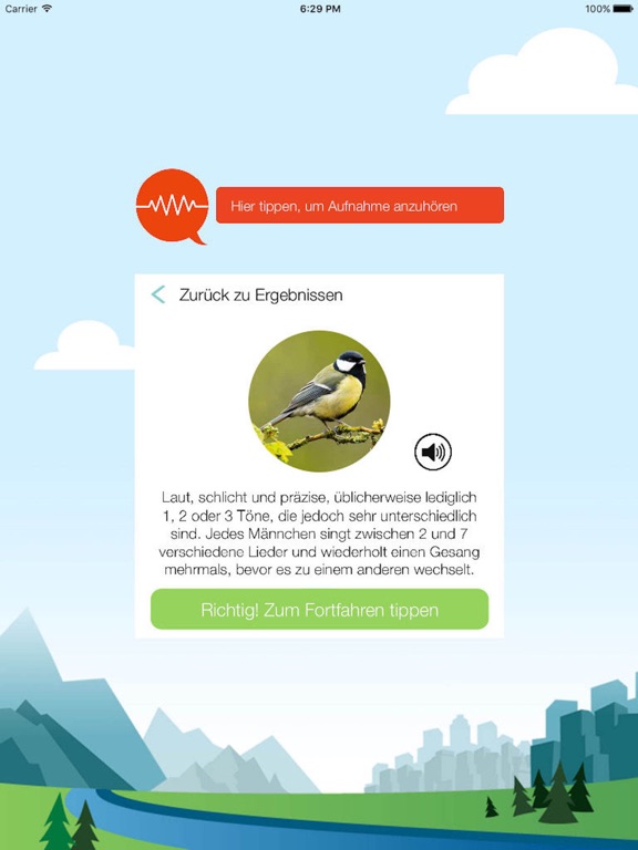Screenshot #6 pour Zwitschomat - Vogelerkennung