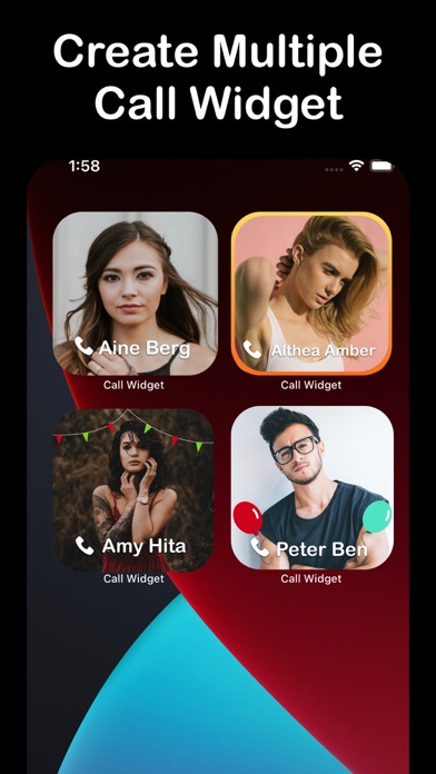 Call Widget : Speed Dial Pro Screenshot