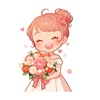 Beautiful woman - Sticker icon