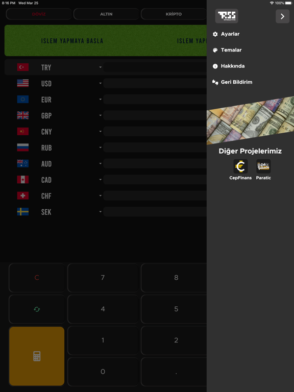 Currency Converter: Calculator iPad screenshot 6 - Finance app
