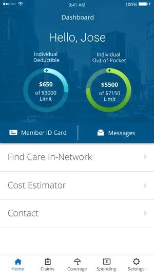 BCBSOK screenshot 1