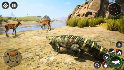 Hungry Crocodile Attack Sim 3D Screenshot